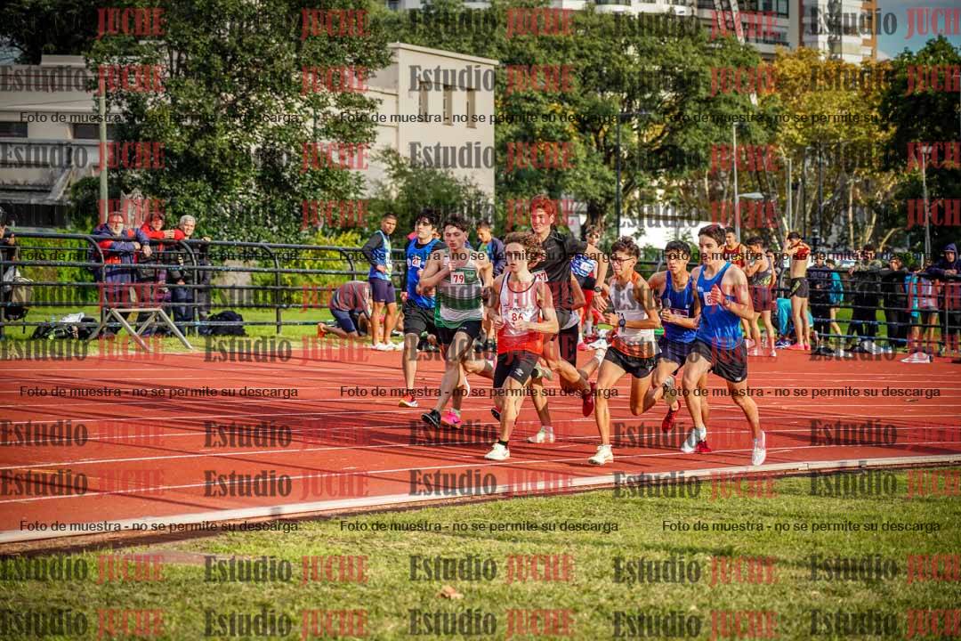 Fotos de los 1500 m llanos de varones