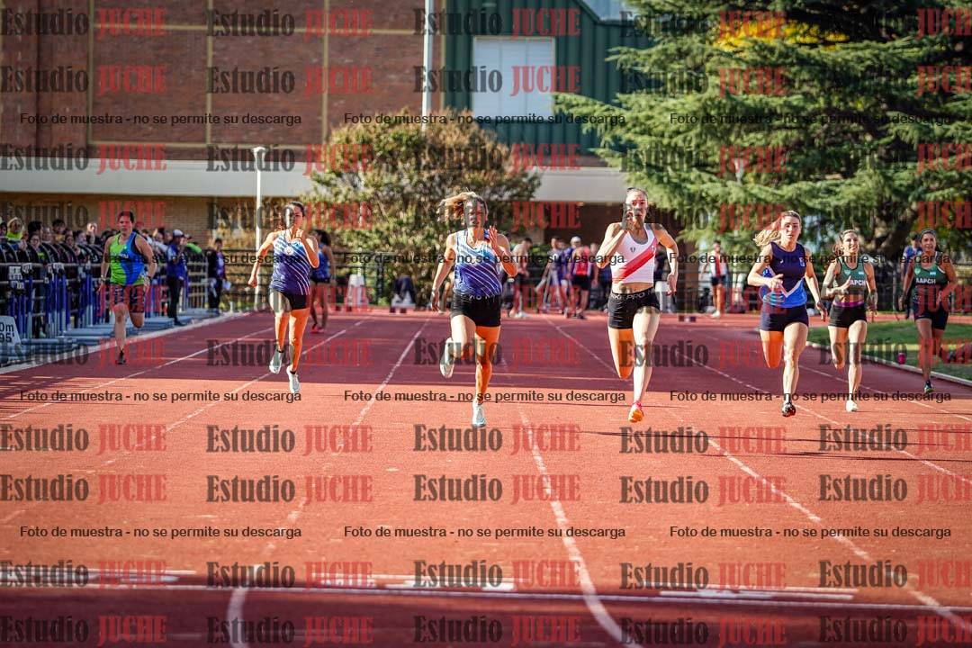 Fotos de los 100 m llanos de mujeres - FINAL