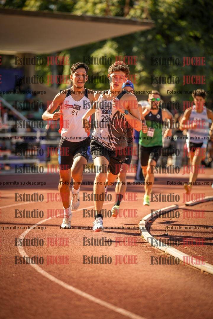 Fotos de los 800 m llanos de varones