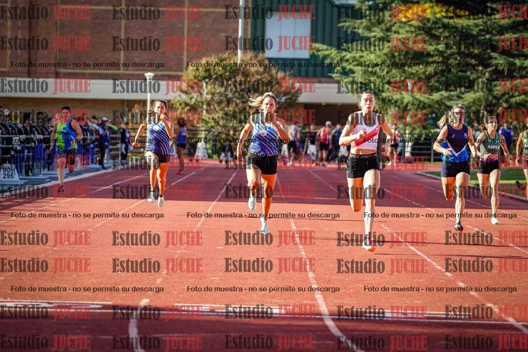 Fotos de los 100 m llanos de mujeres - FINAL