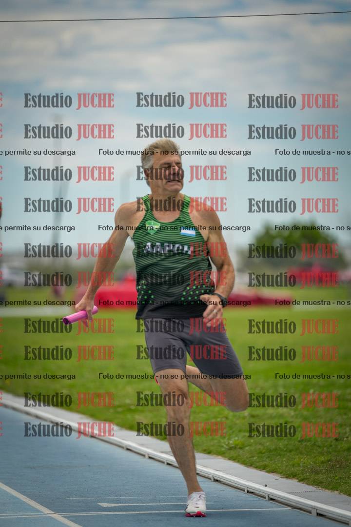 Fotos de las postas 4x200 m llanos de varones