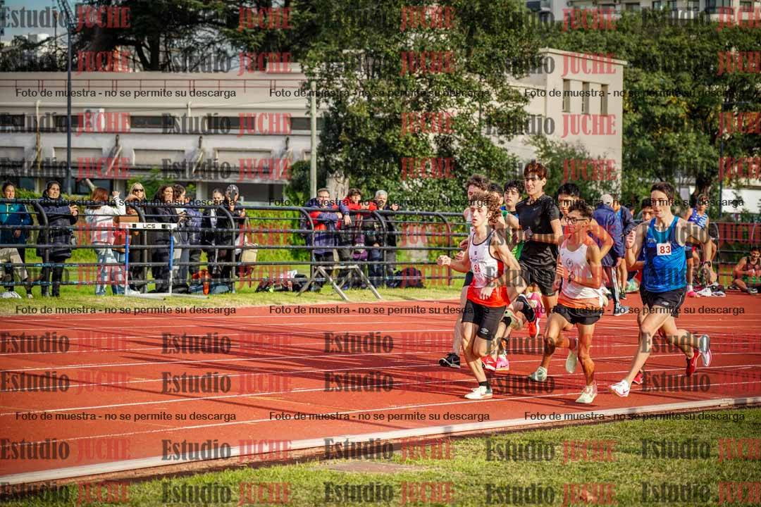 Fotos de los 1500 m llanos de varones