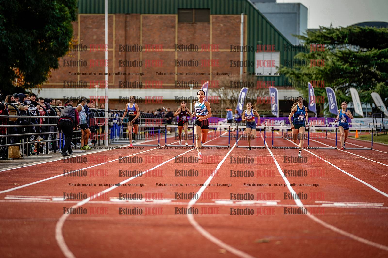 Fotos de los 400 m con vallas de mujeres