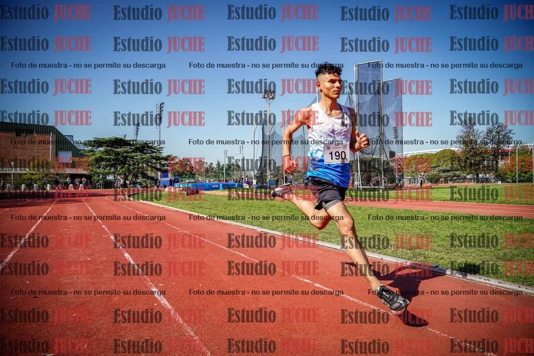 Fotos de los 600 m llanos de varones