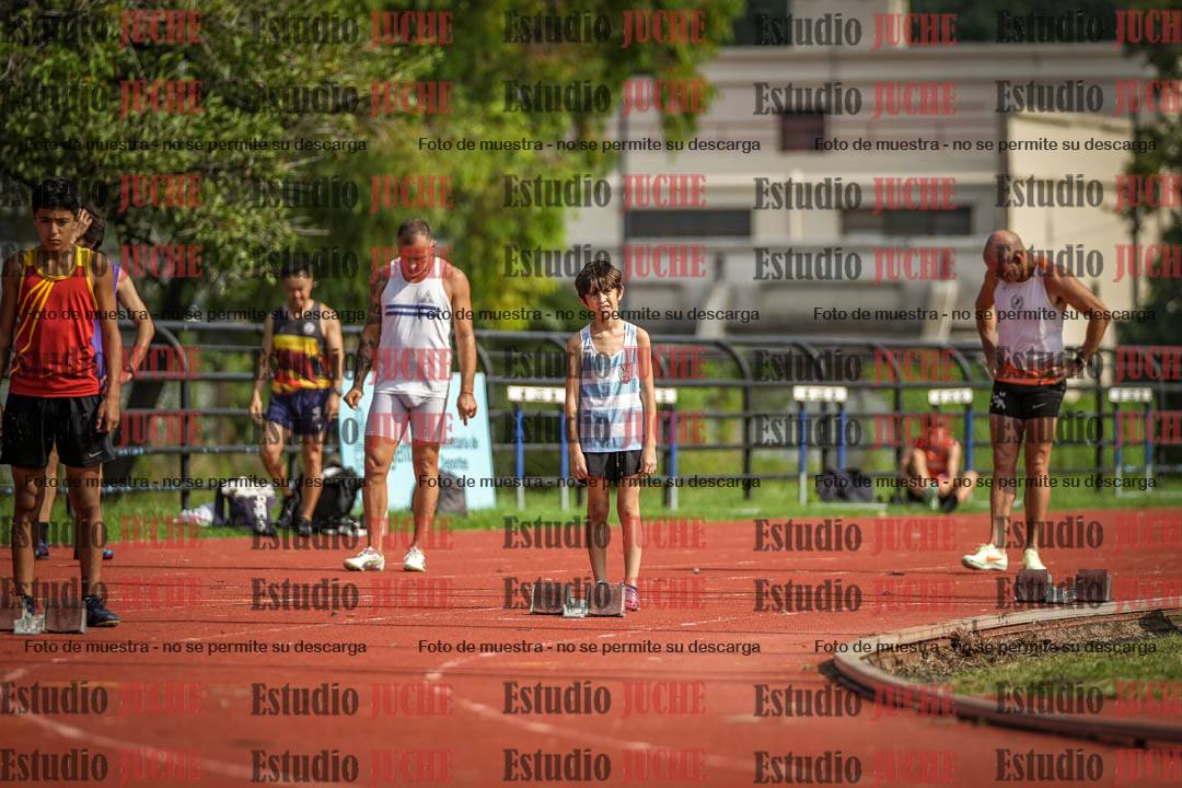 Fotos de los 200 m llanos de varones