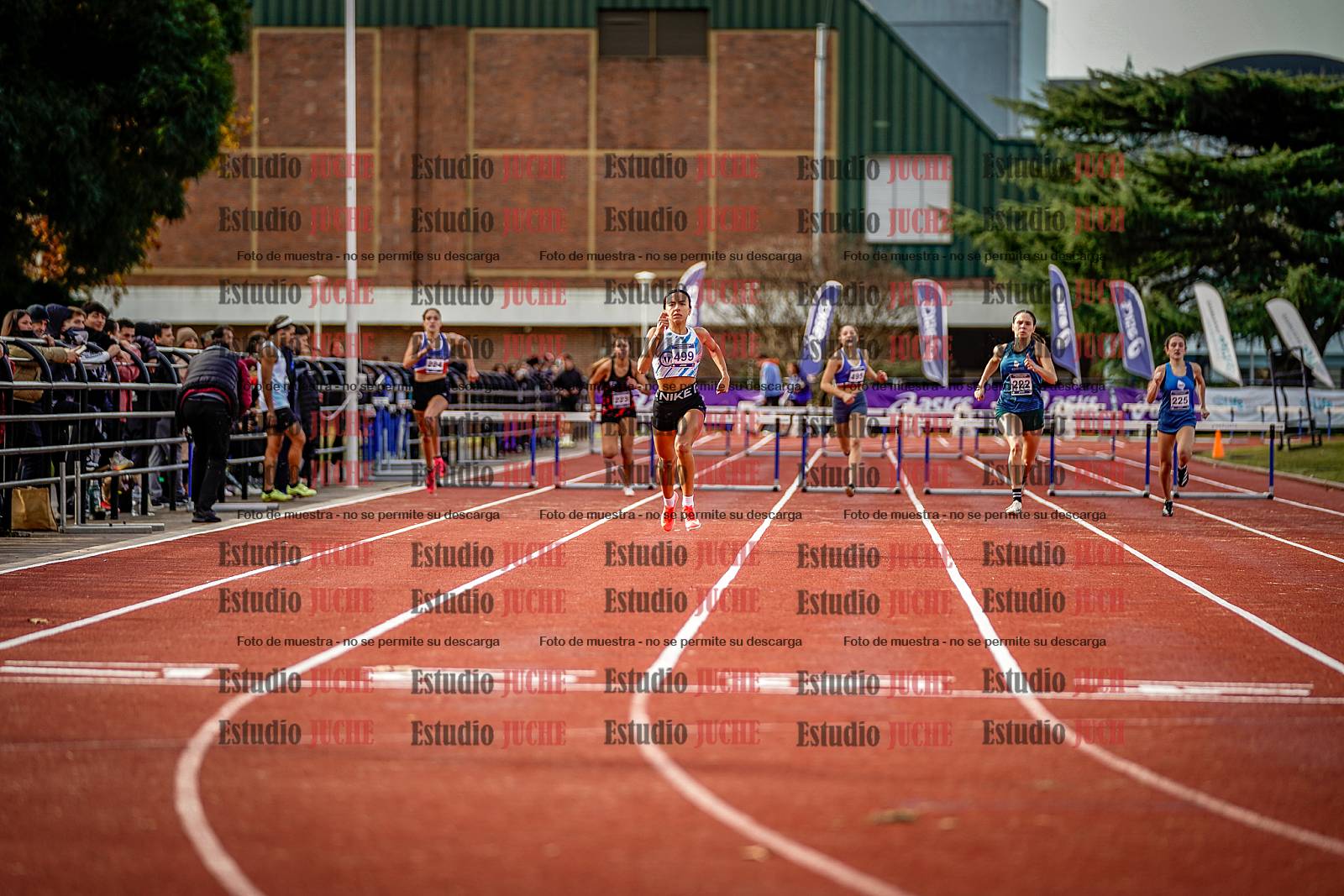 Fotos de los 400 m con vallas de mujeres