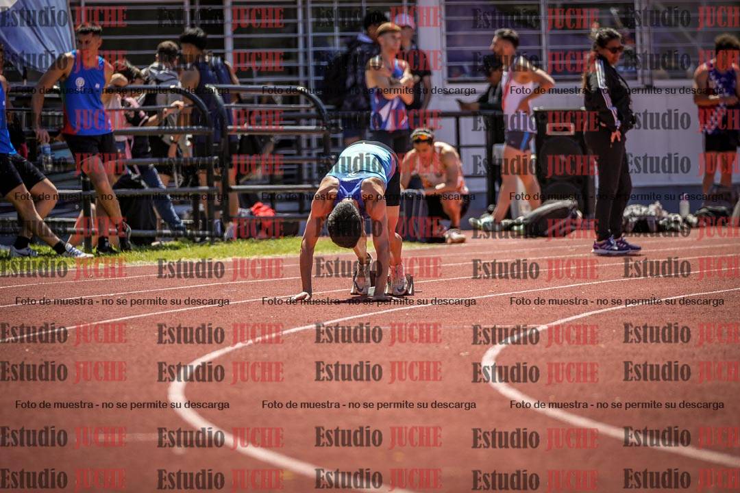 Fotos de los 400 m llanos de varones