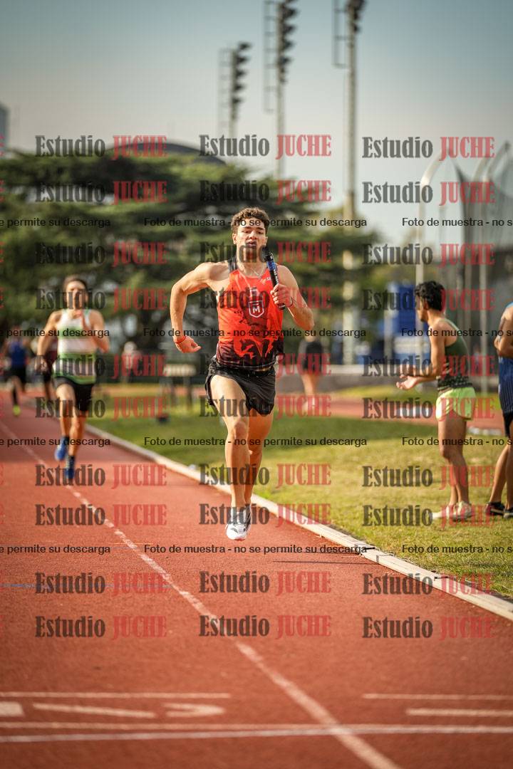 Fotos de las postas 4x400 m llanos de varones