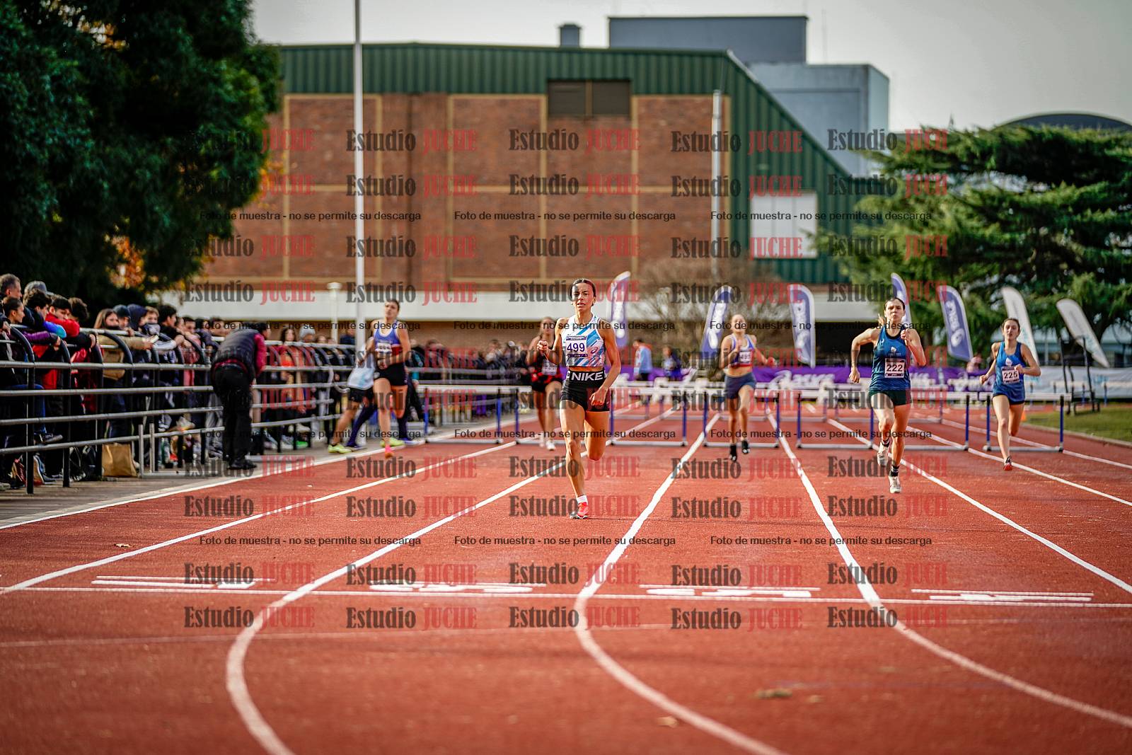 Fotos de los 400 m con vallas de mujeres