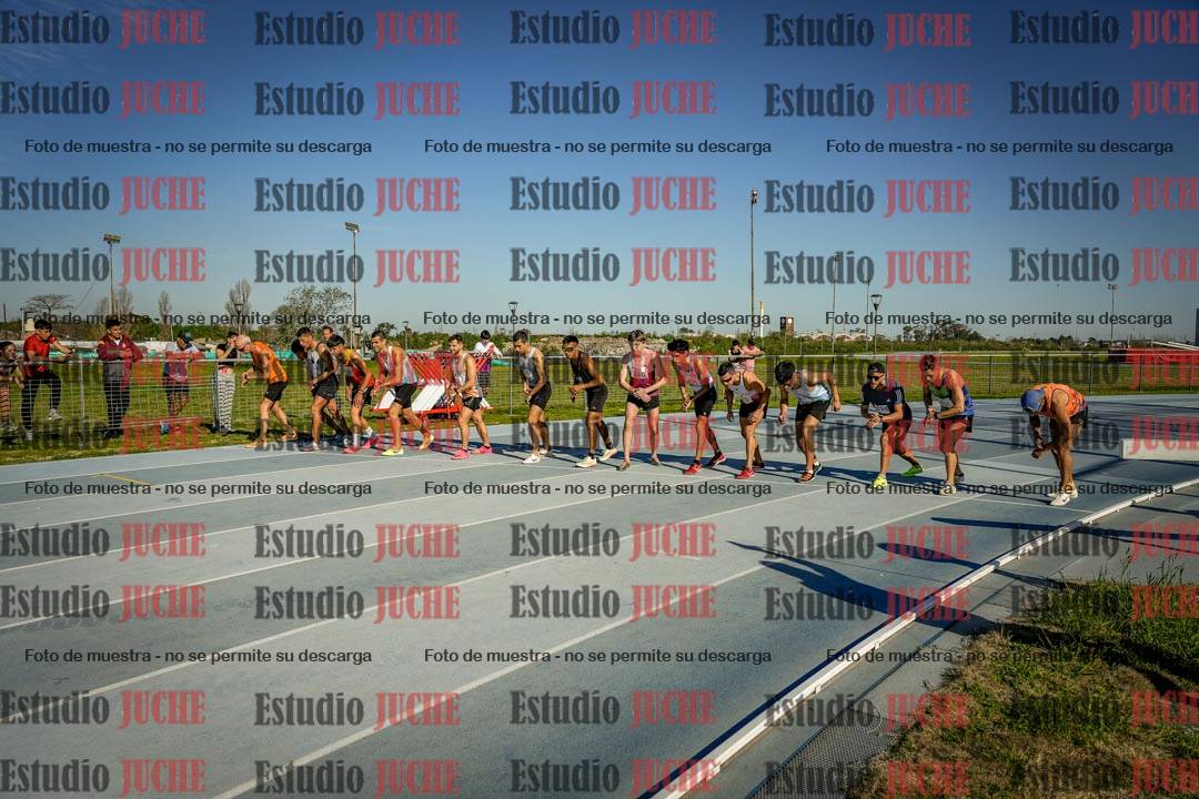 Fotos de los 1500 m llanos de varones