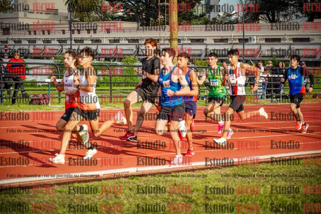 Fotos de los 1500 m llanos de varones