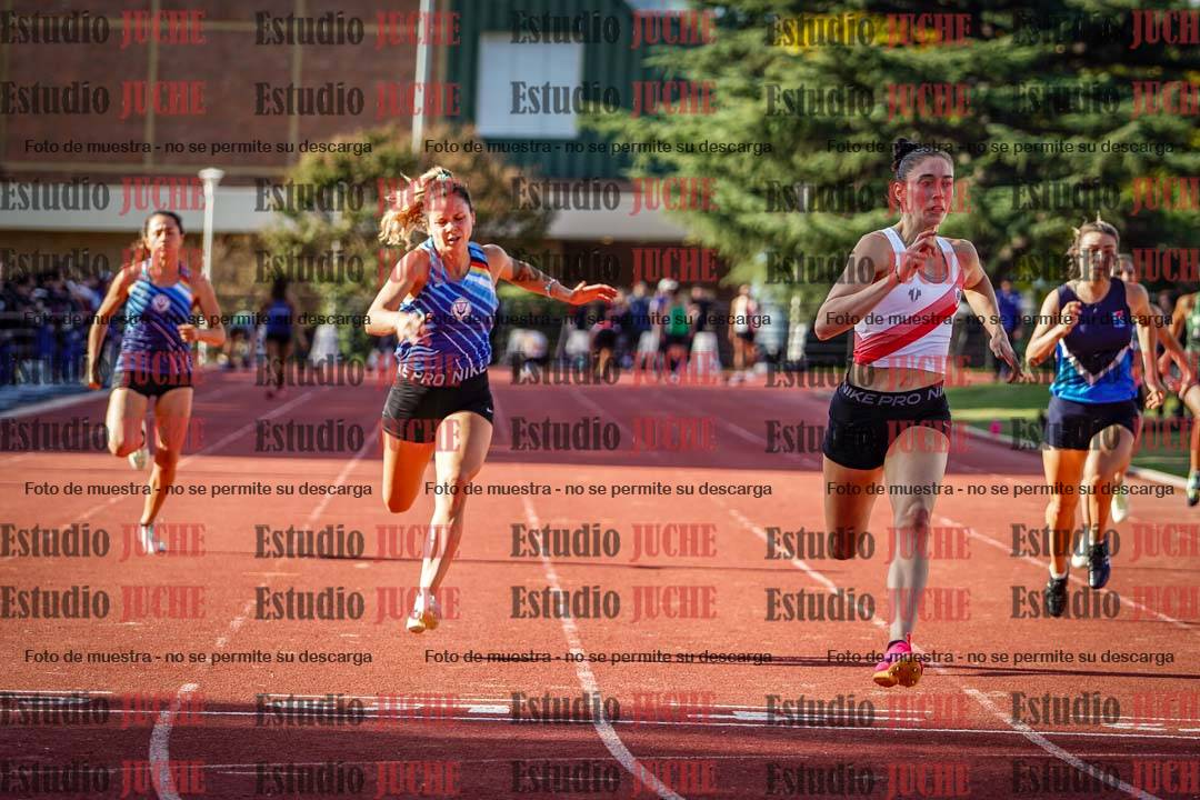 Fotos de los 100 m llanos de mujeres - FINAL