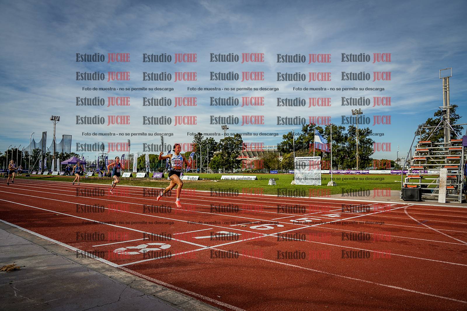 Fotos de los 400 m con vallas de mujeres