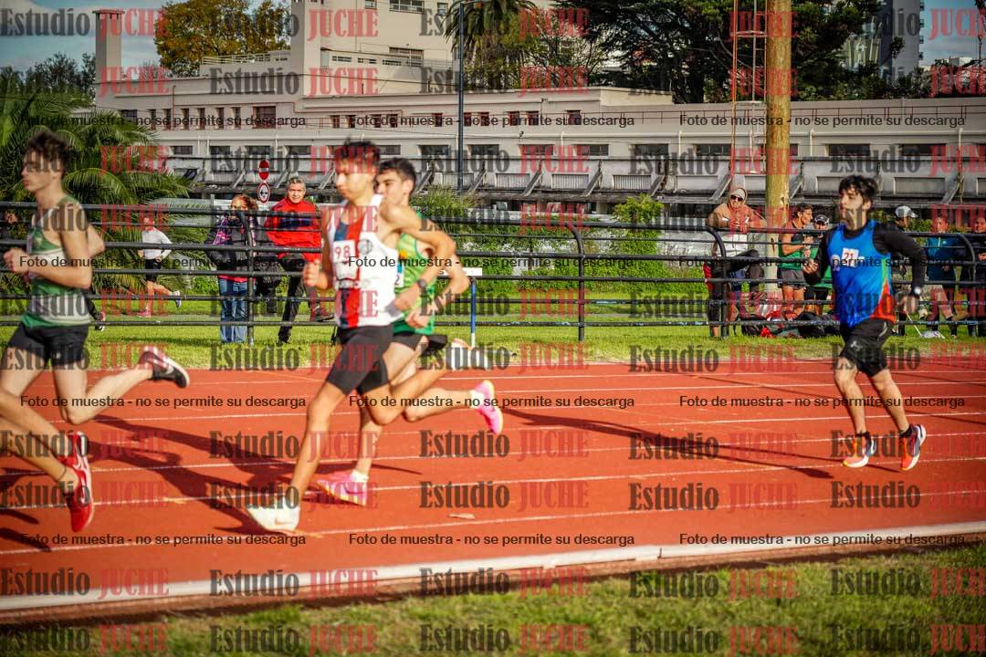 Fotos de los 1500 m llanos de varones