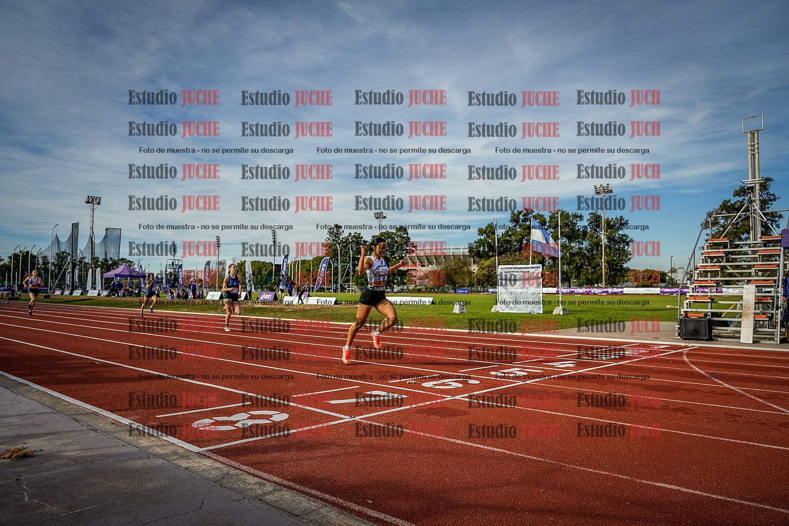 Fotos de los 400 m con vallas de mujeres
