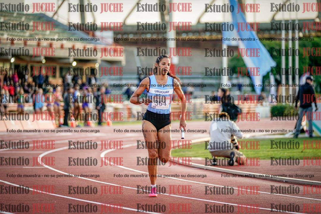 Fotos de los relevos 4x400 m de mujeres