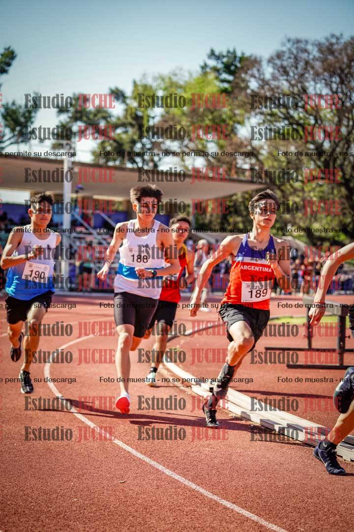 Fotos de los 600 m llanos de varones