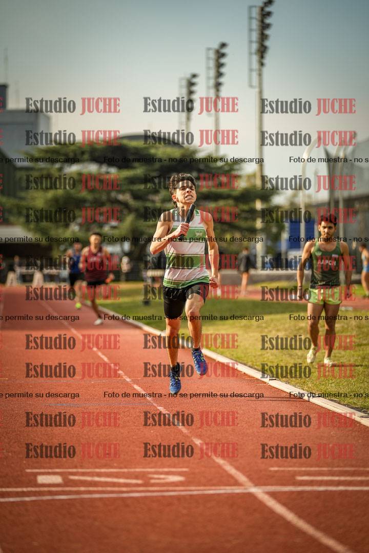 Fotos de las postas 4x400 m llanos de varones