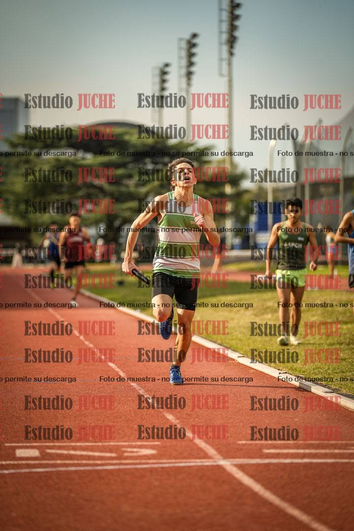 Fotos de las postas 4x400 m llanos de varones