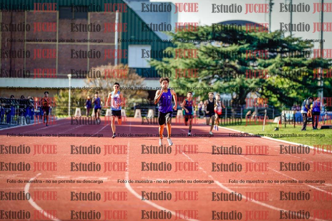Fotos de los 400 m de varones