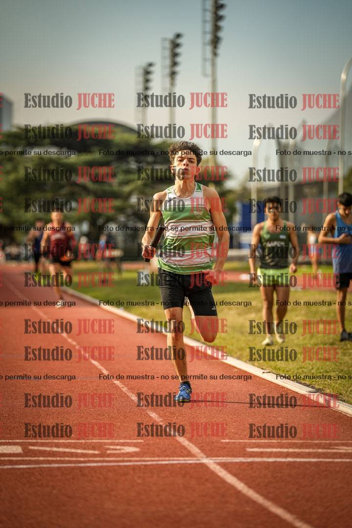 Fotos de las postas 4x400 m llanos de varones