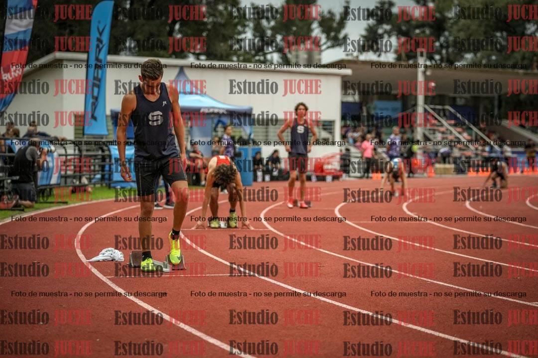 Fotos de los 400 m llanos de varones - decatlón 5