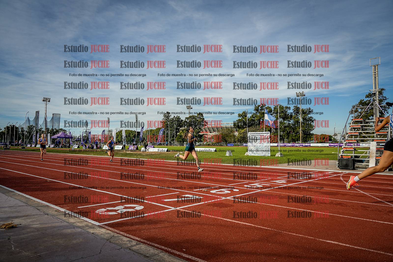 Fotos de los 400 m con vallas de mujeres