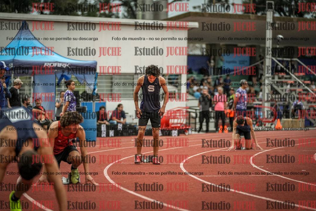 Fotos de los 400 m llanos de varones - decatlón 5