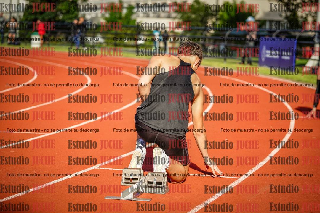 Fotos de los 400 m de varones