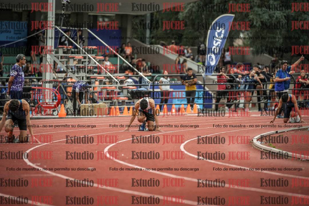 Fotos de los 400 m llanos de varones - decatlón 5