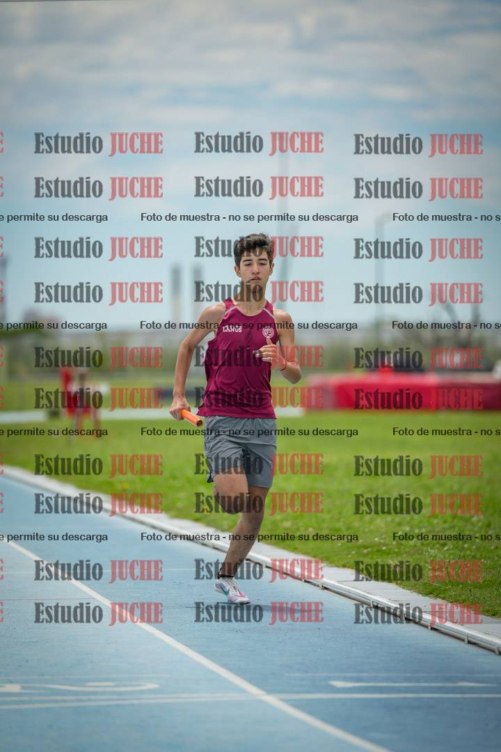 Fotos de las postas 4x200 m llanos de varones