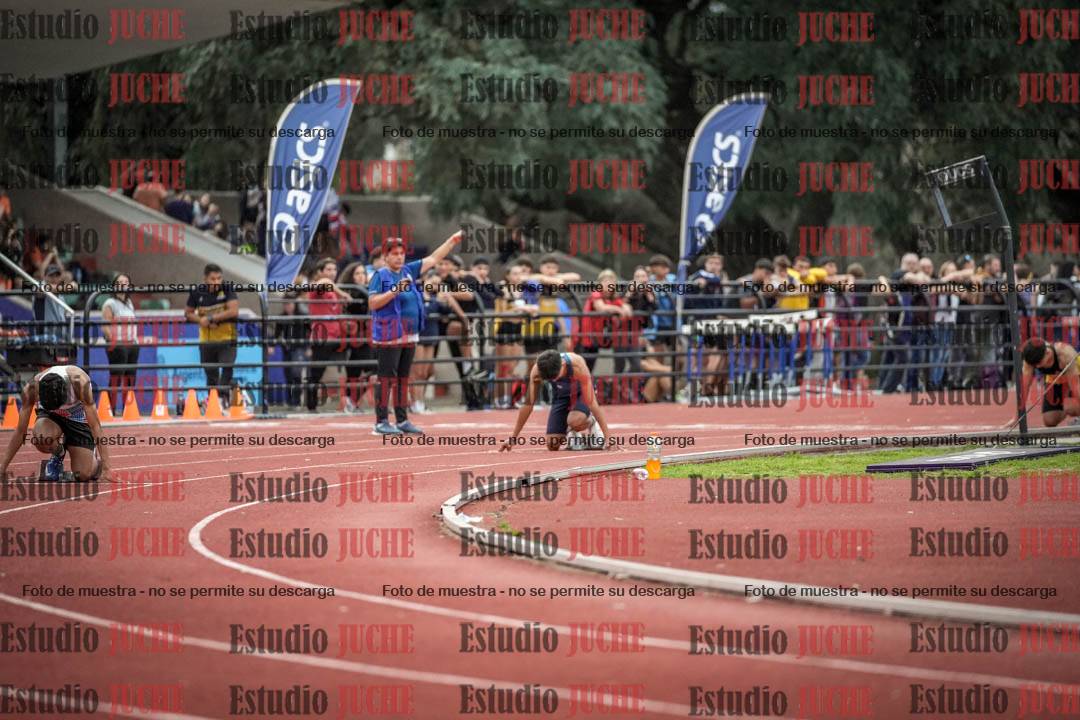 Fotos de los 400 m llanos de varones - decatlón 5