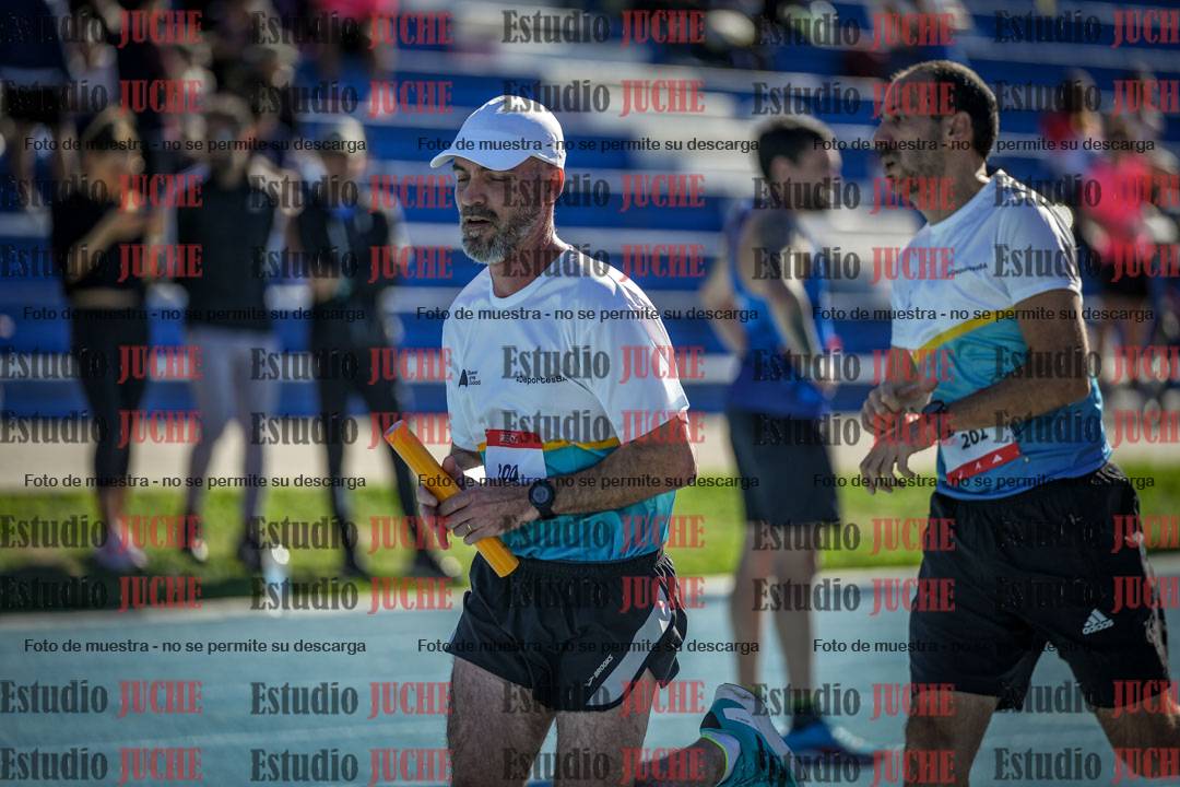 Fotos durante los relevos