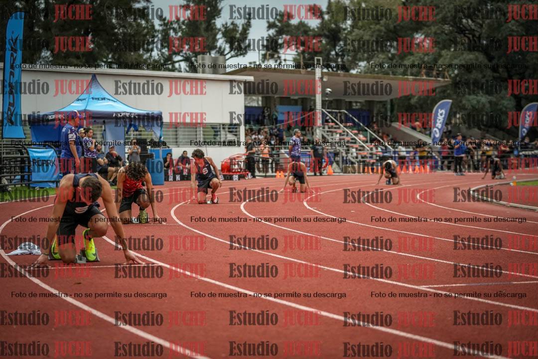 Fotos de los 400 m llanos de varones - decatlón 5
