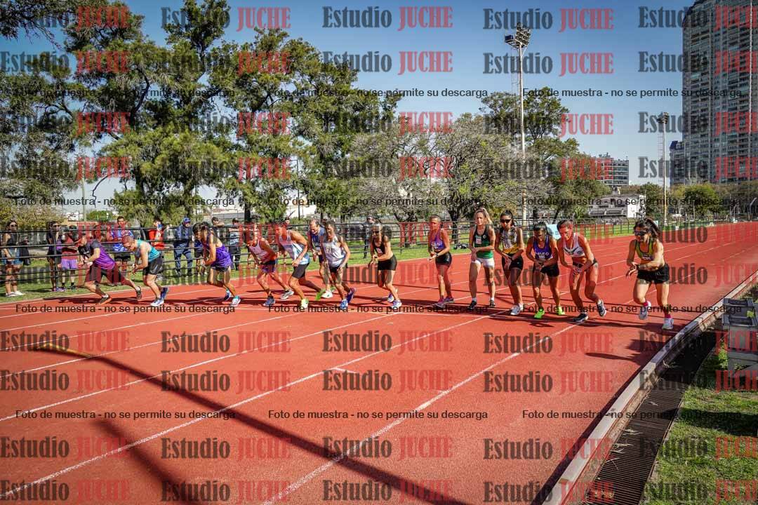 Fotos de los 5000 m de mujeres y varones