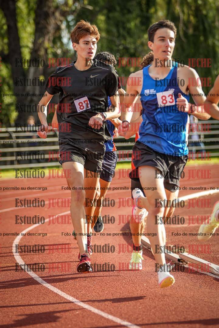 Fotos de los 1500 m llanos de varones