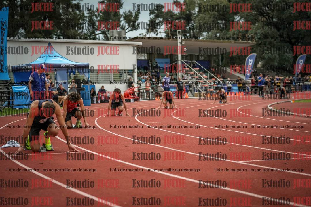 Fotos de los 400 m llanos de varones - decatlón 5