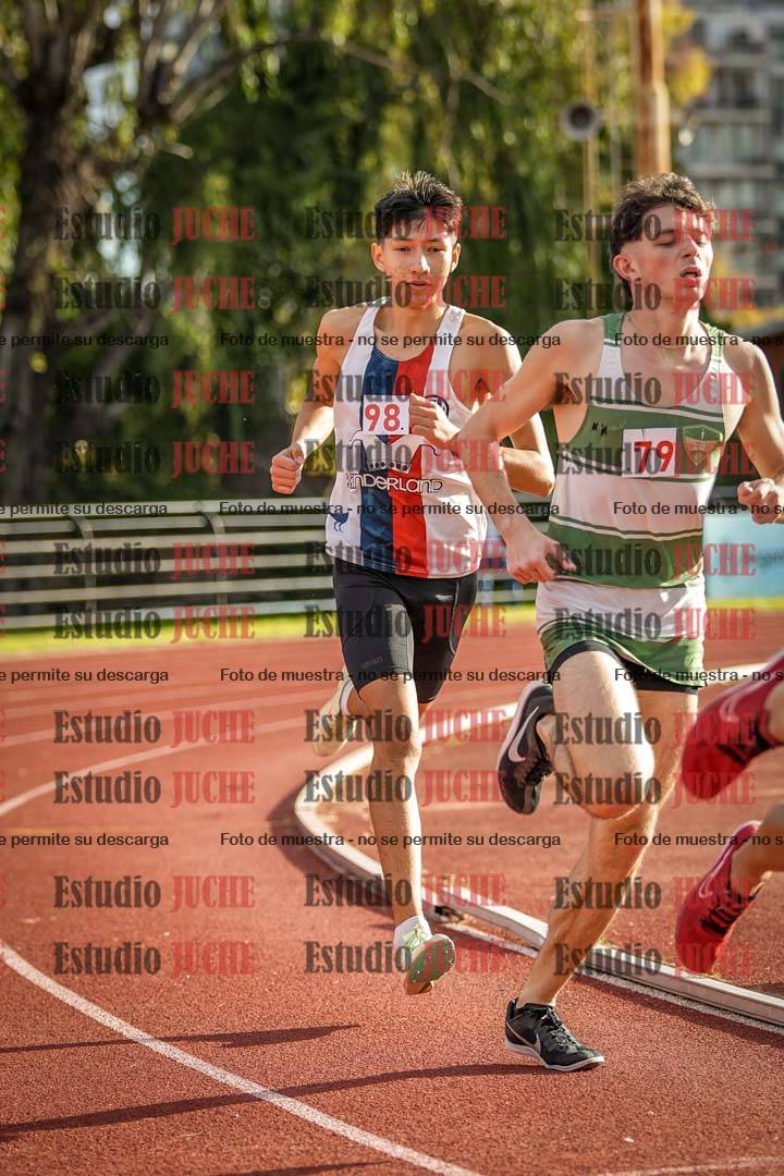 Fotos de los 1500 m llanos de varones