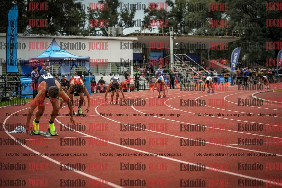 Fotos de los 400 m llanos de varones - decatlón 5