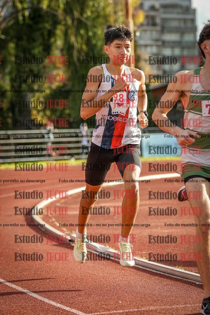 Fotos de los 1500 m llanos de varones