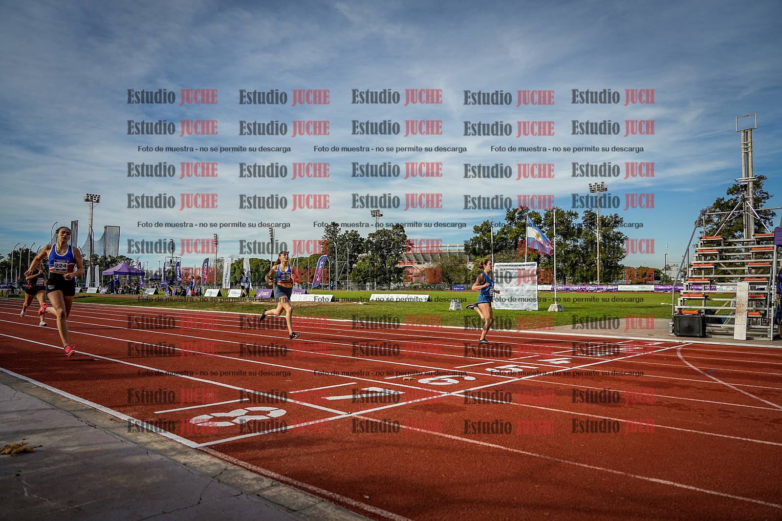 Fotos de los 400 m con vallas de mujeres