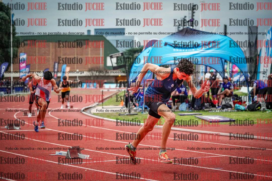 Fotos de los 400 m llanos de varones - decatlón 5