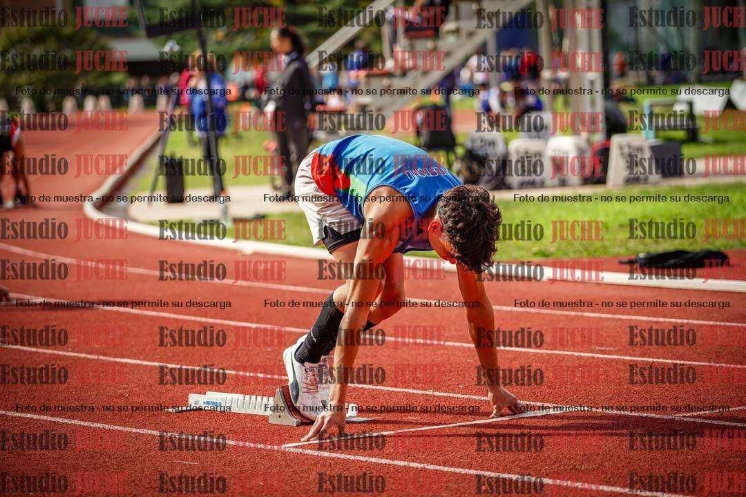 Fotos de los 400 m llanos de varones