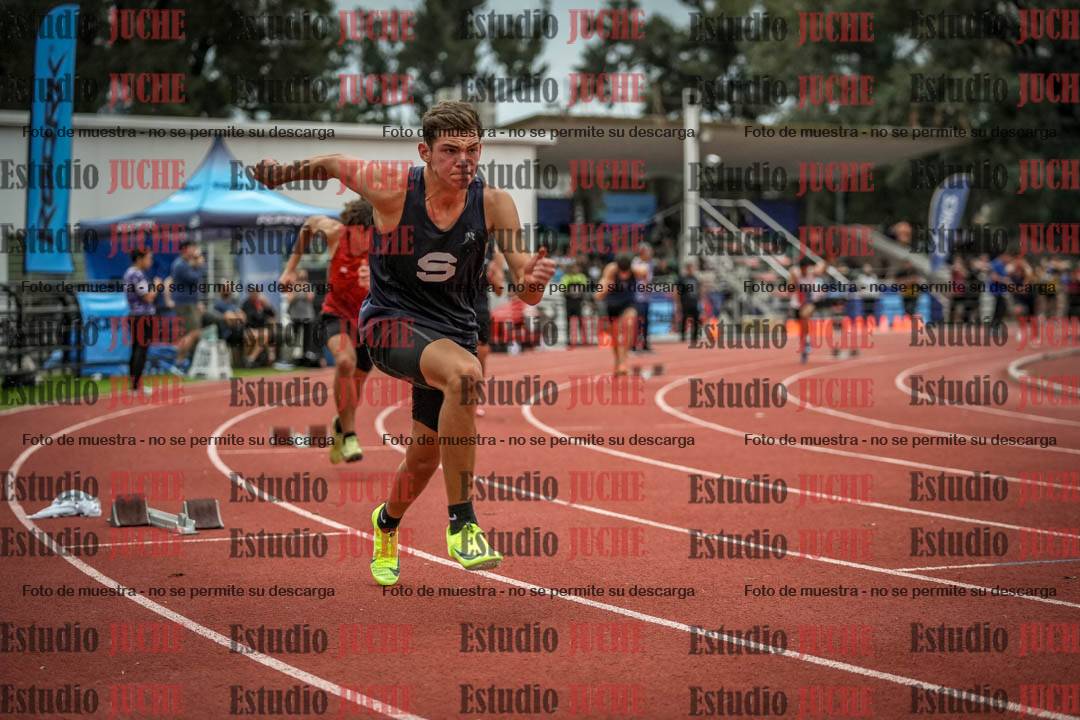 Fotos de los 400 m llanos de varones - decatlón 5