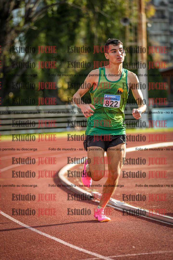 Fotos de los 1500 m llanos de varones