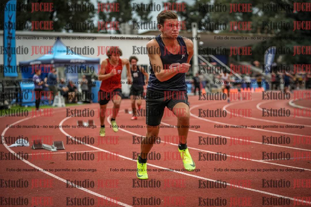 Fotos de los 400 m llanos de varones - decatlón 5