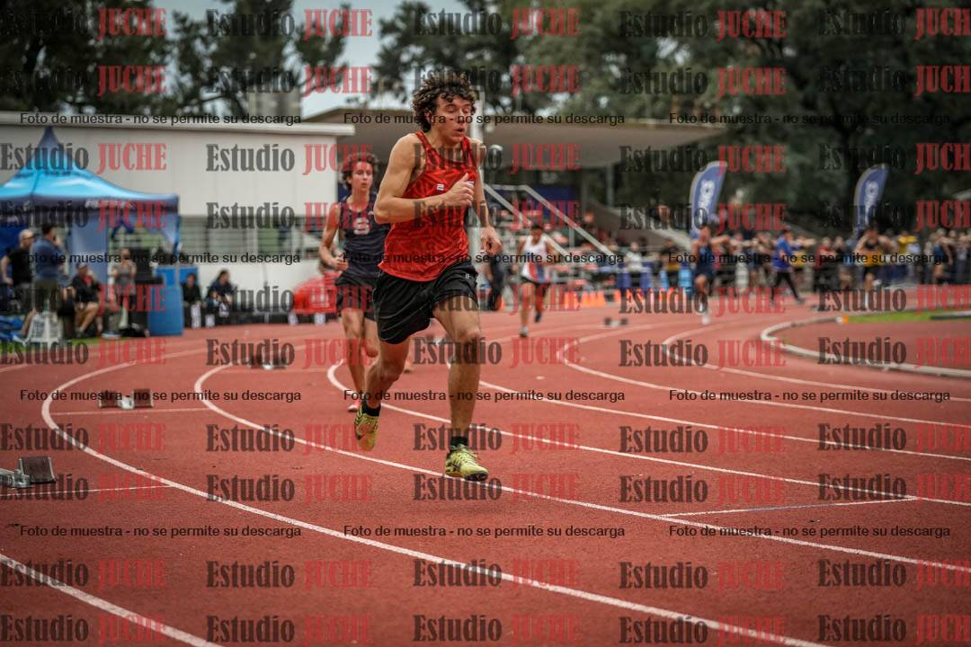 Fotos de los 400 m llanos de varones - decatlón 5