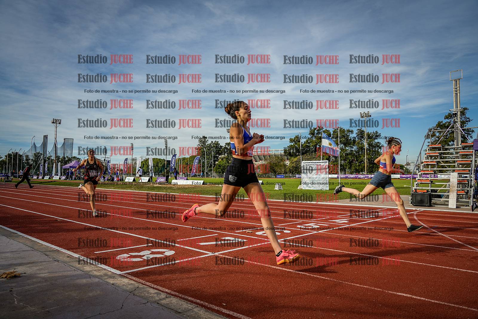 Fotos de los 400 m con vallas de mujeres