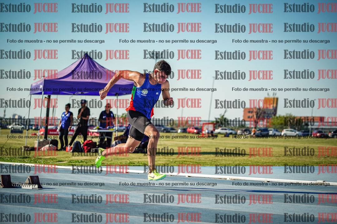 Fotos de los 400 m llanos de varones