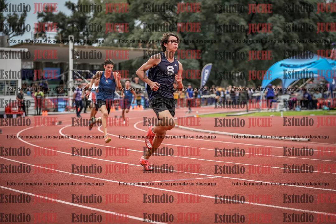 Fotos de los 400 m llanos de varones - decatlón 5